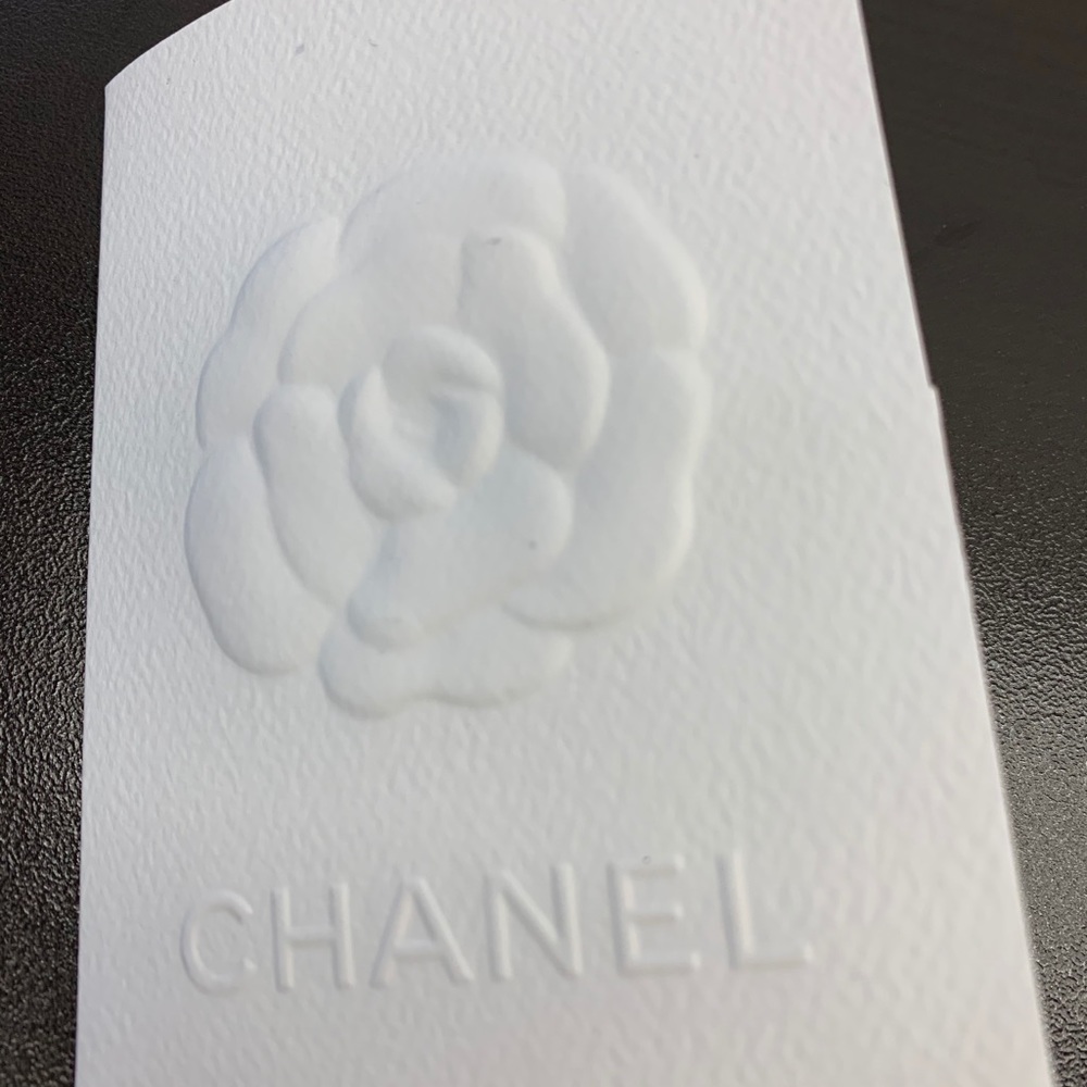Chanel receipt